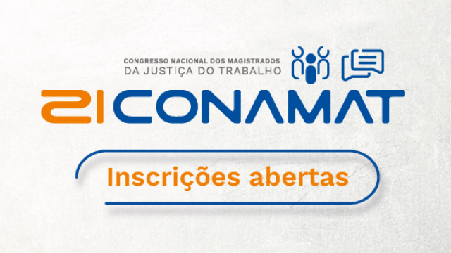 21º Conamat: inscrições abertas até 8 de abril								